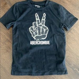 Abercrombie kids peace t shirt